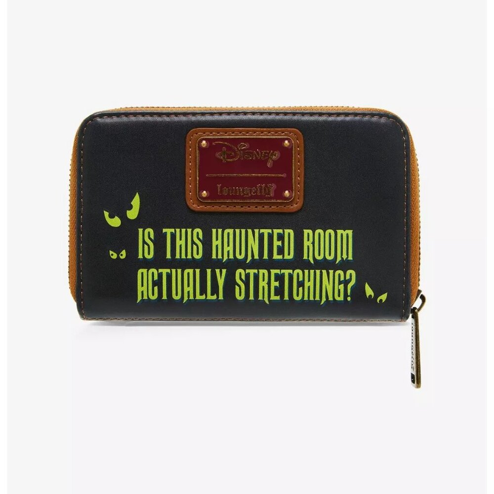 Loungefly Haunted Mansion Stretching Room Portraits Backpack and Wallet Set NWT - Picture 15 of 16